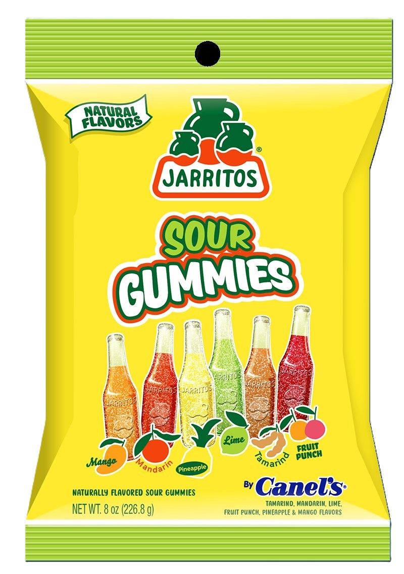 Jarritos Sour Gummies 8oz Peg Bag