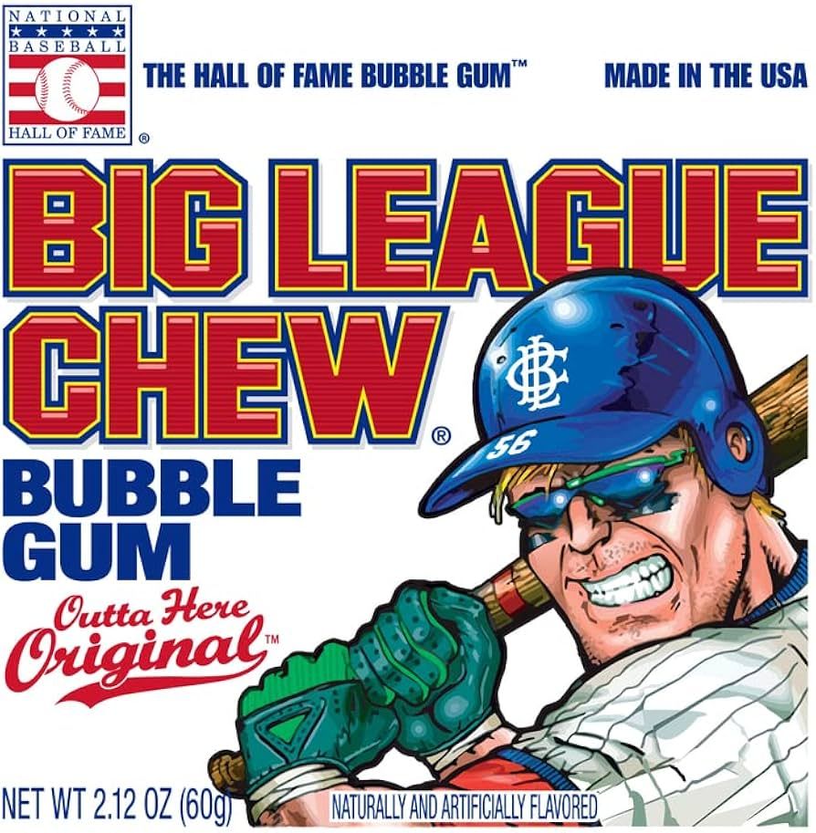 Big League Chew Original Bubble Gum