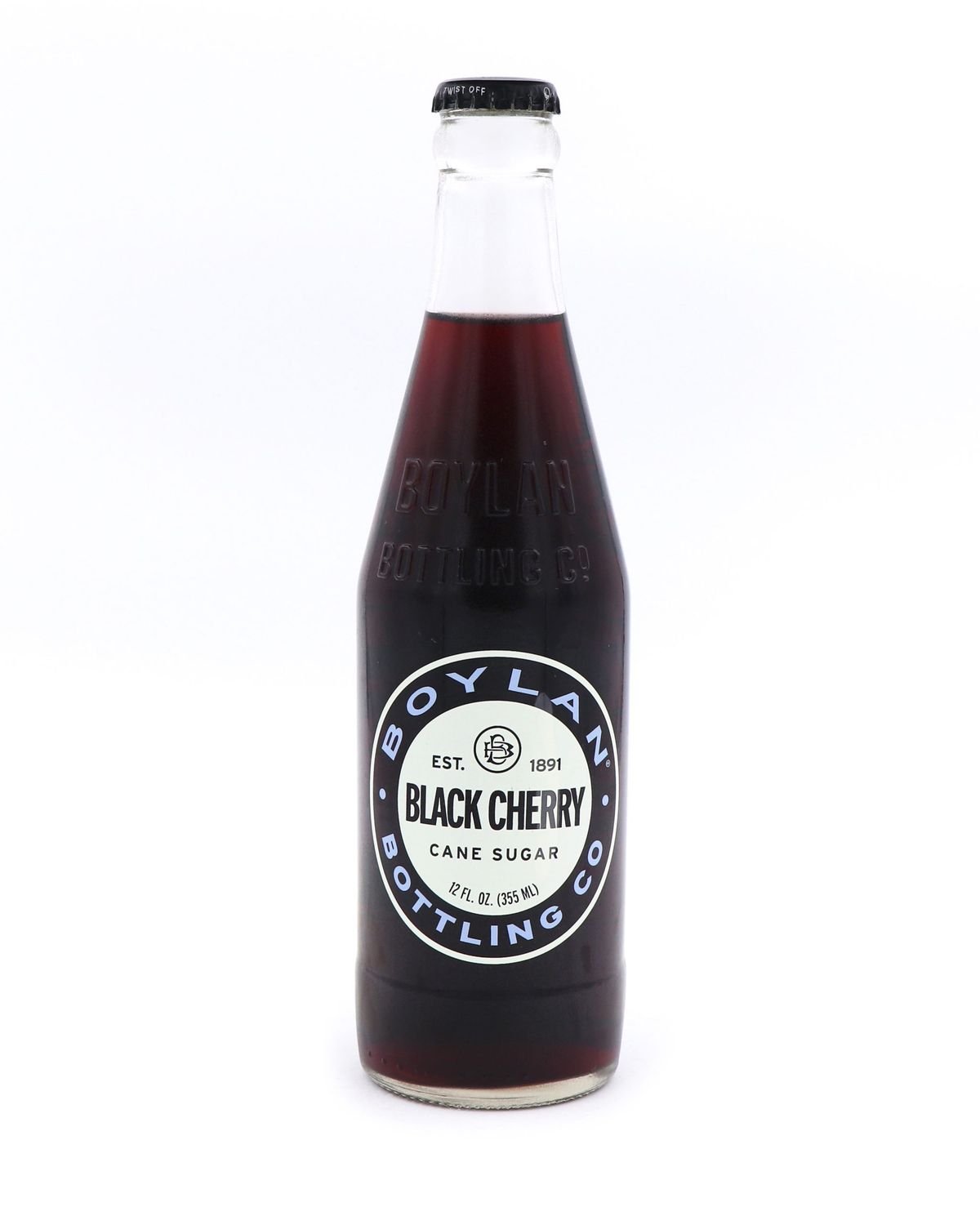 Boylan Black Cherry, 12 Fl oz, Bottles
