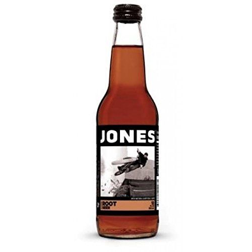 Jones Root Beer Cane Sugar Soda, Glass Bottles