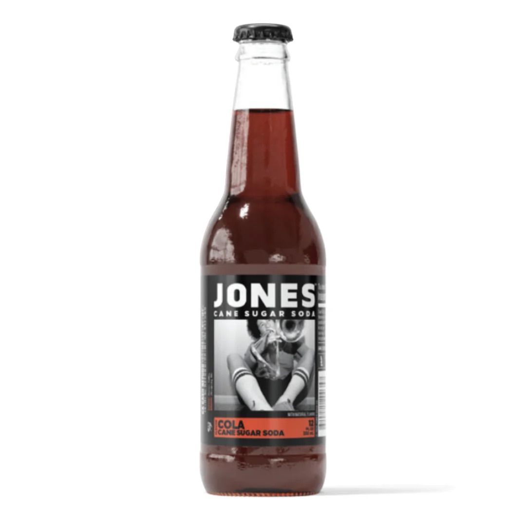 Jones Cola, Glass Bottles