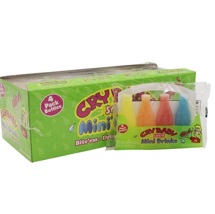 Cry Baby Candy Sour Mini Drinks 1.39oz