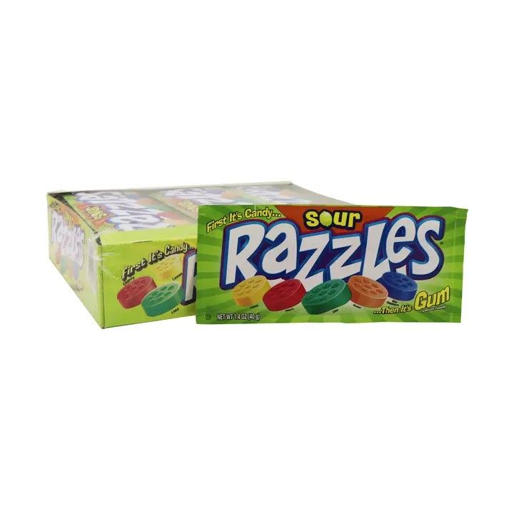 Razzles Candy Sour Flavor