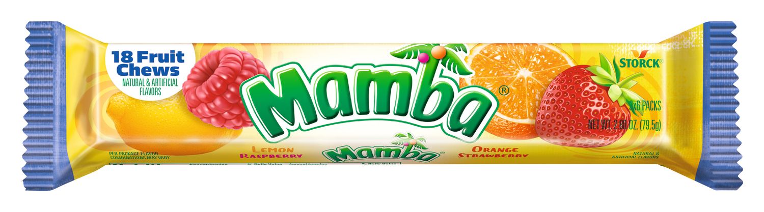 Mamba Fruit Chews 2.8oz Stick Pack