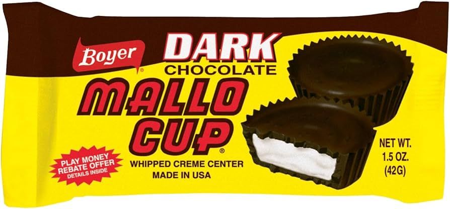 Boyer Mallo Cups Dark Chocolate, 1.5oz