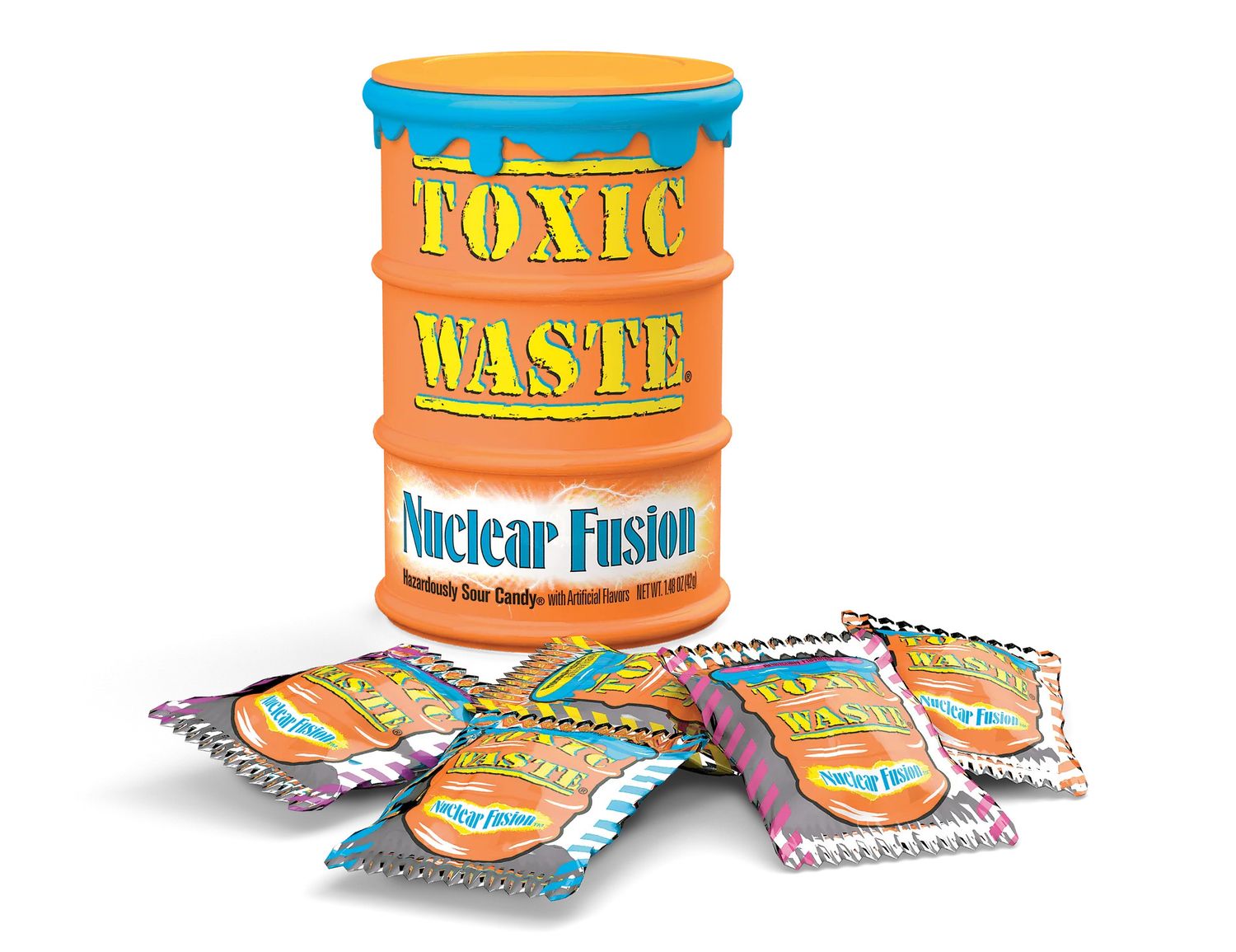 Toxic Waste Nuclear Fusion Barrels, 1.48oz