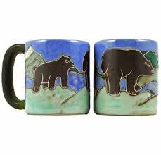 Mara Stoneware Bears Mug | Galleyware
