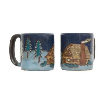 Mara Stoneware Cabin Mug