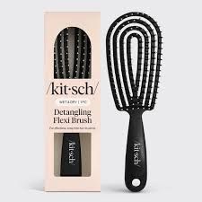 Detangling Flexi Brush - Black | KITSCH