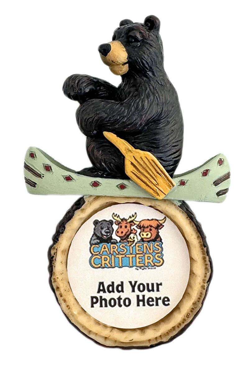 Canoe Bear Magnet