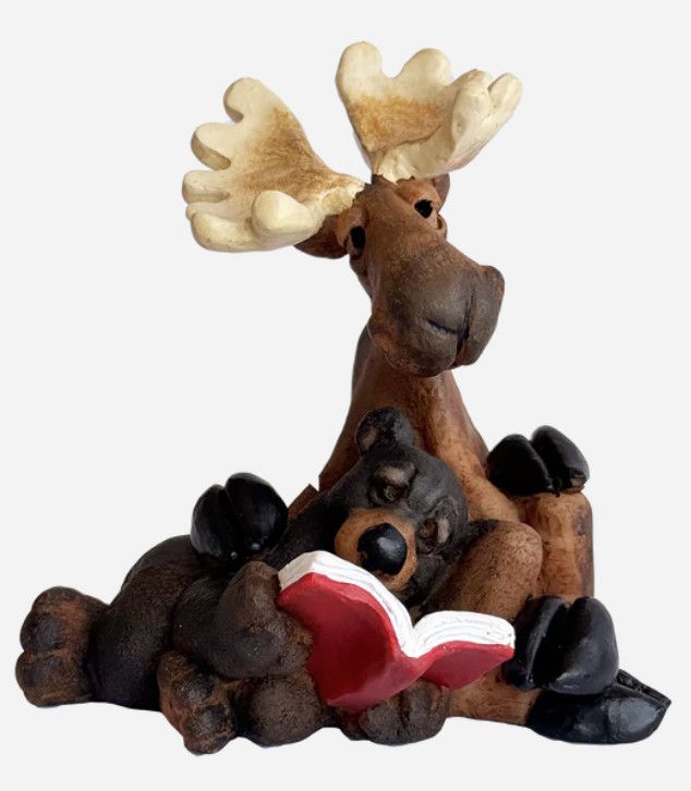 Moose with Bear Story Time