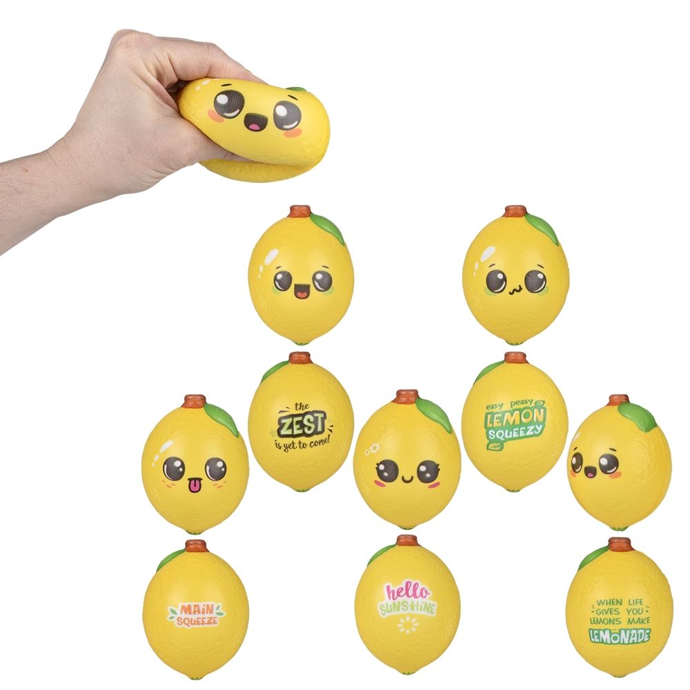 4" Squish Lemon
