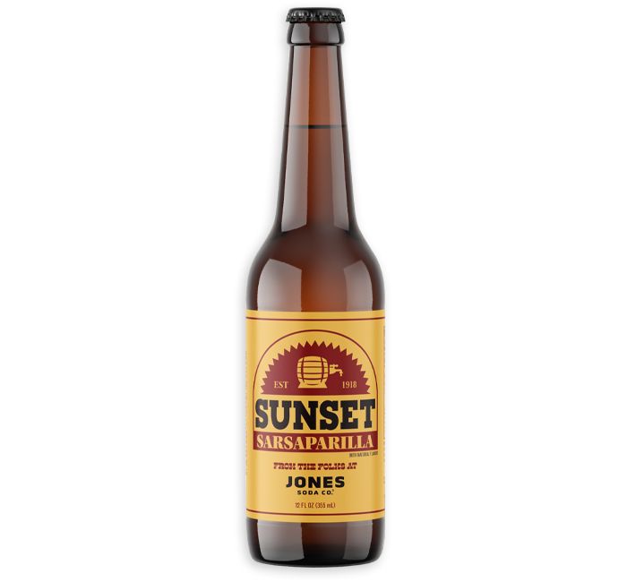 JONES SODA - NUKA SODA (SUNSET SARSAPARILLA) LTO