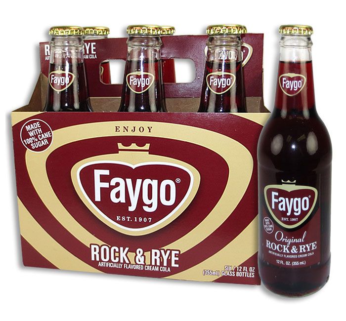 FAYGO - ROCK &amp; RYE SODA