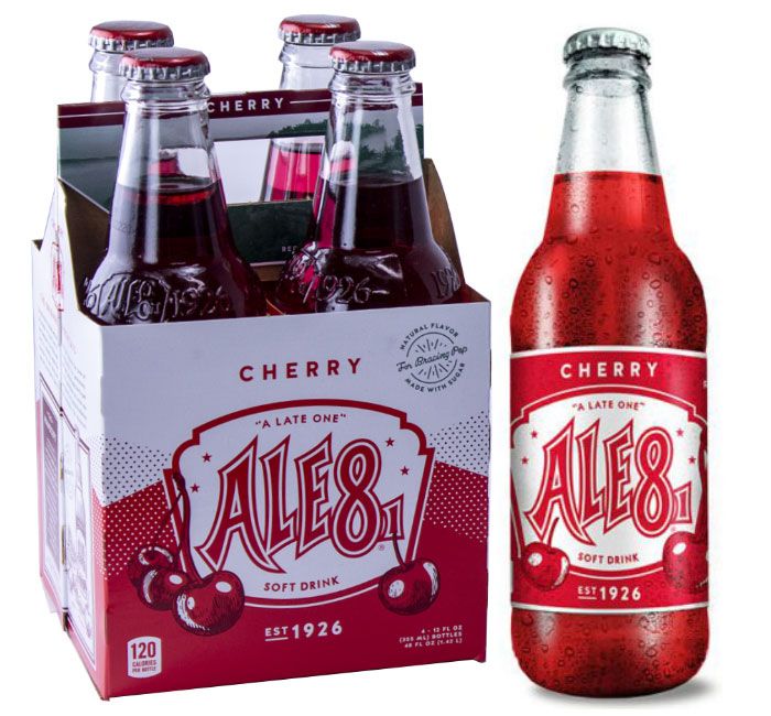ALE-8-ONE CHERRY SODA W/ REAL CANE SUGAR