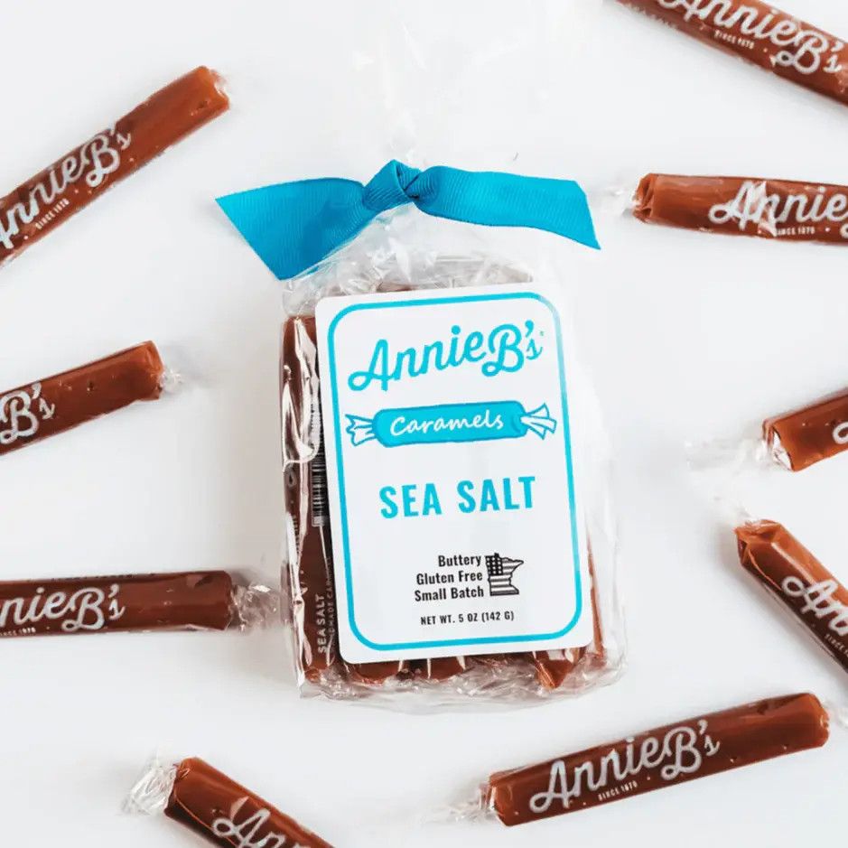 Annie B's - 10pc. Caramel Gift Bag - Sea Salt