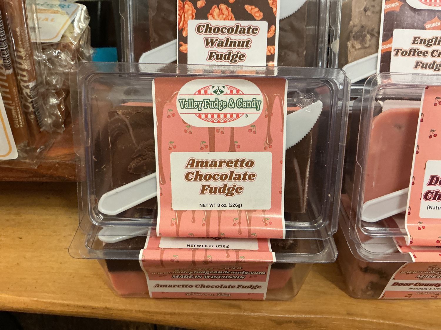 Amaretto Chocolate Fudge | Valley Fudge &amp; Candy