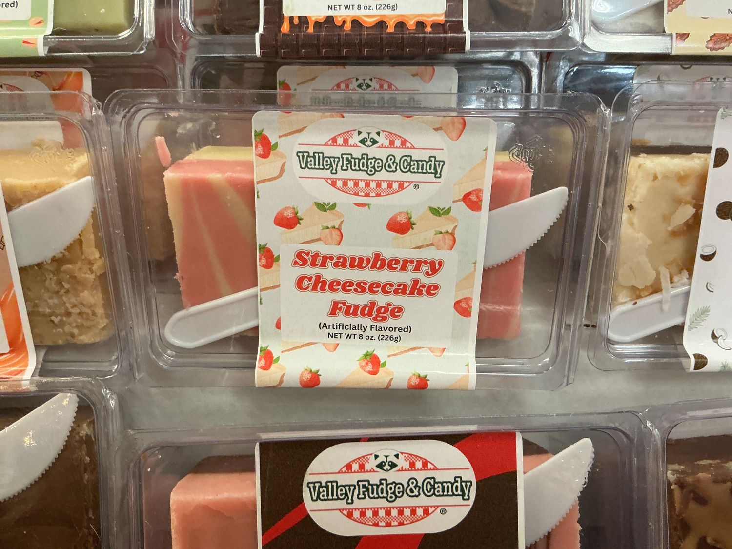 Strawberry Cheesecake Fudge | Valley Fudge &amp; Candy