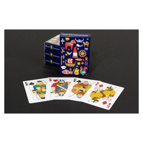 Poker Cards, Nordic Deck - Navy