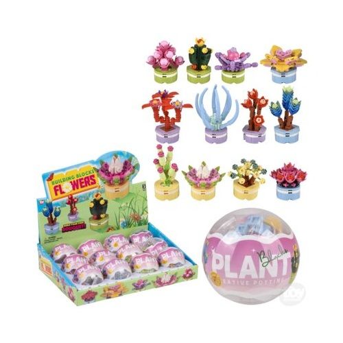 2.5" Building Block Flowers