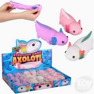 TS - 5" Stretchy Sand Axolotl