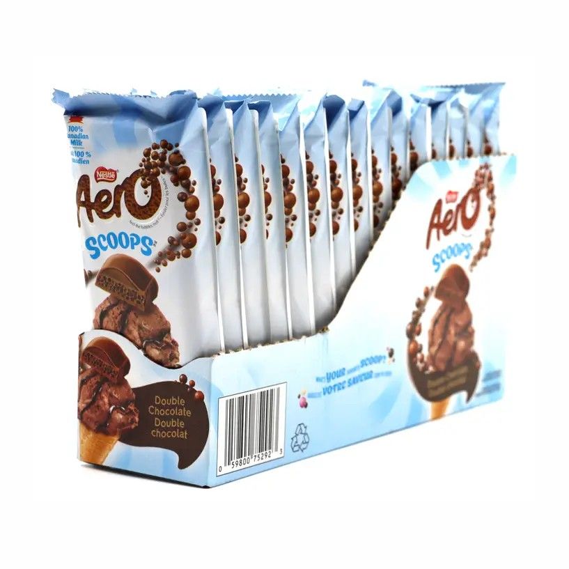Limited Import - Nestle AERO Scoops Double Choc, 105g