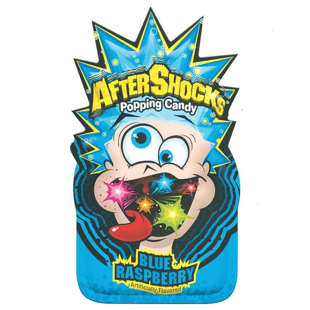 Aftershocks Popping Candy Blue Raspberry .33oz