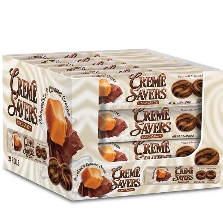Creme Savers Rolls Chocolate &amp; Caramel Creme