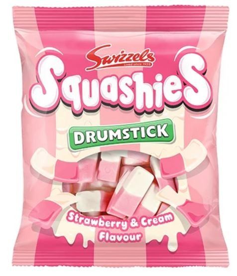 Limited Import - Squashies Strawberry &amp; Cream