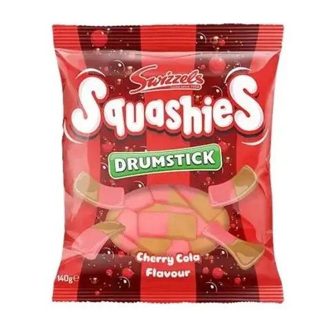 Swizzels Drumstick Squashies Sour Cherry &amp; Cola 140g (UK)