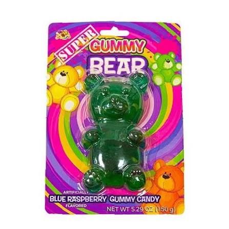 Albert's Super Gummy Bear 5.29oz Blister Card