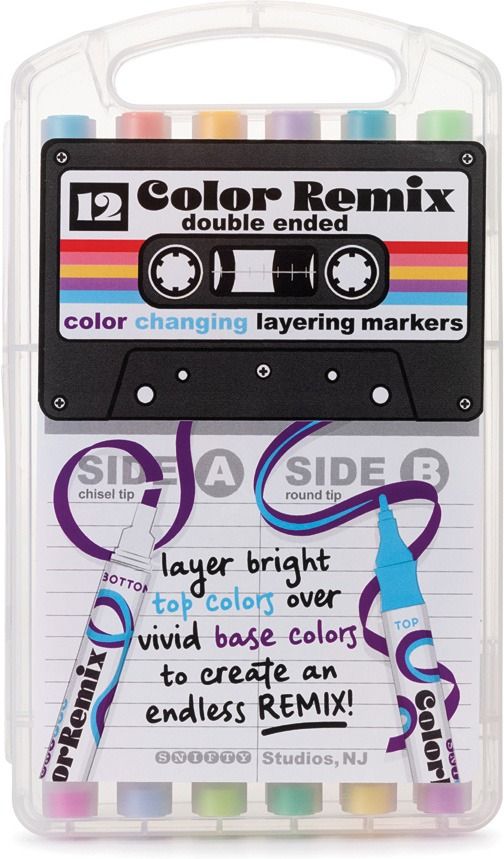Color Remix- Double Ended Color Changing Layering  Markers