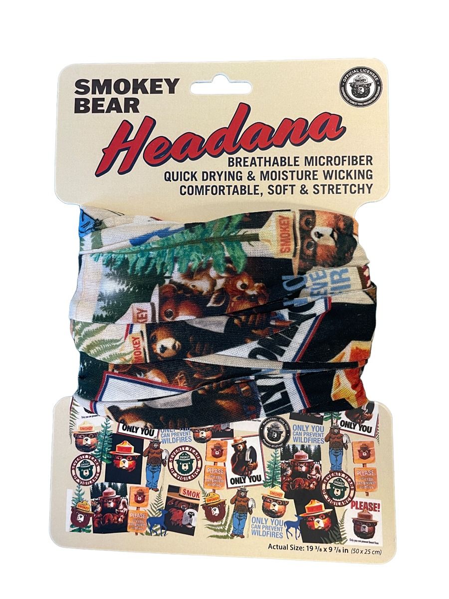 Headana Smokey Bear Camping Pattern