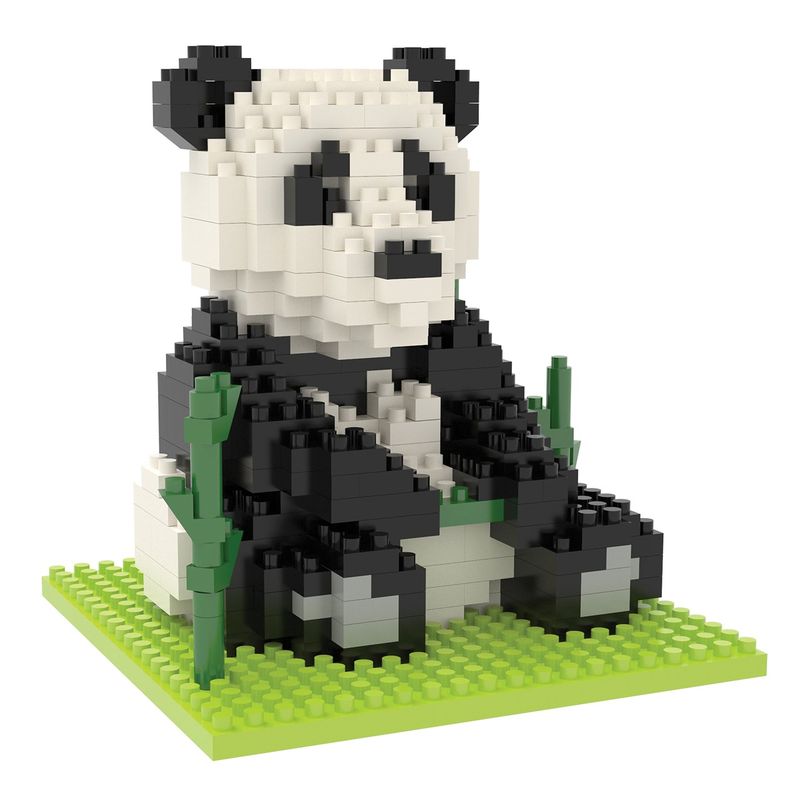 Mini Building Blocks Med Panda