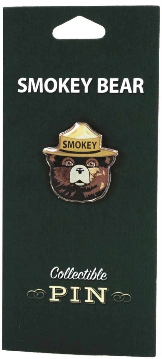 Die Cut Pin Smokey Head Artwork