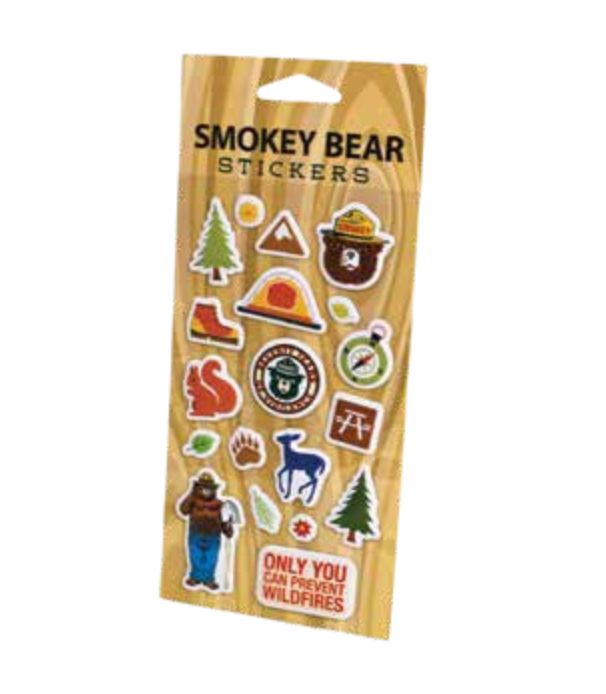 Puffy Sticker Sheet Smokey Bear