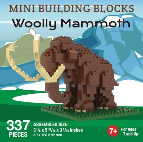 Mini Building Blocks Med Woolly Mammoth