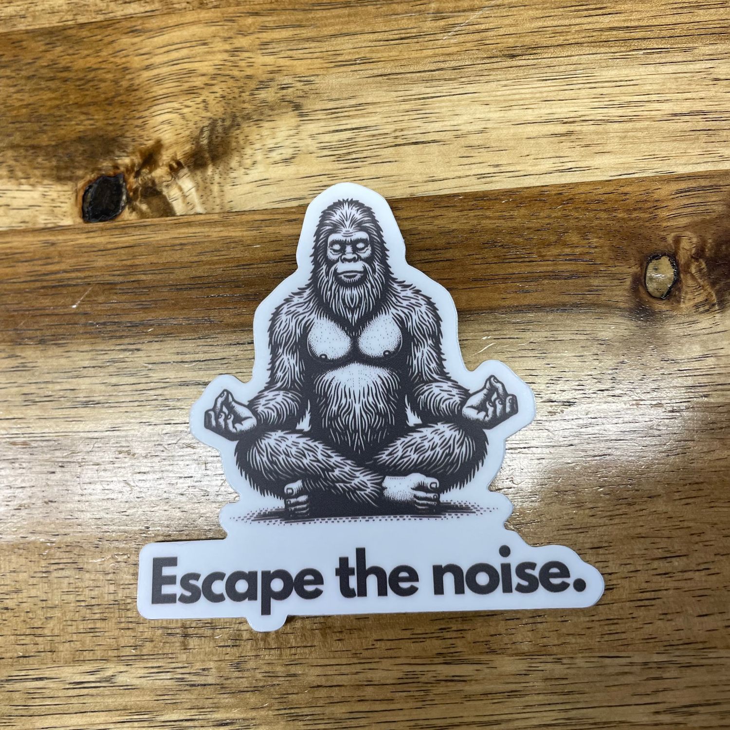 Die Cut Sticker Matte Bigfoot Country
