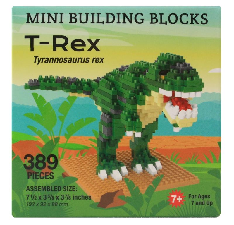 Mini Building Blocks Med T-Rex