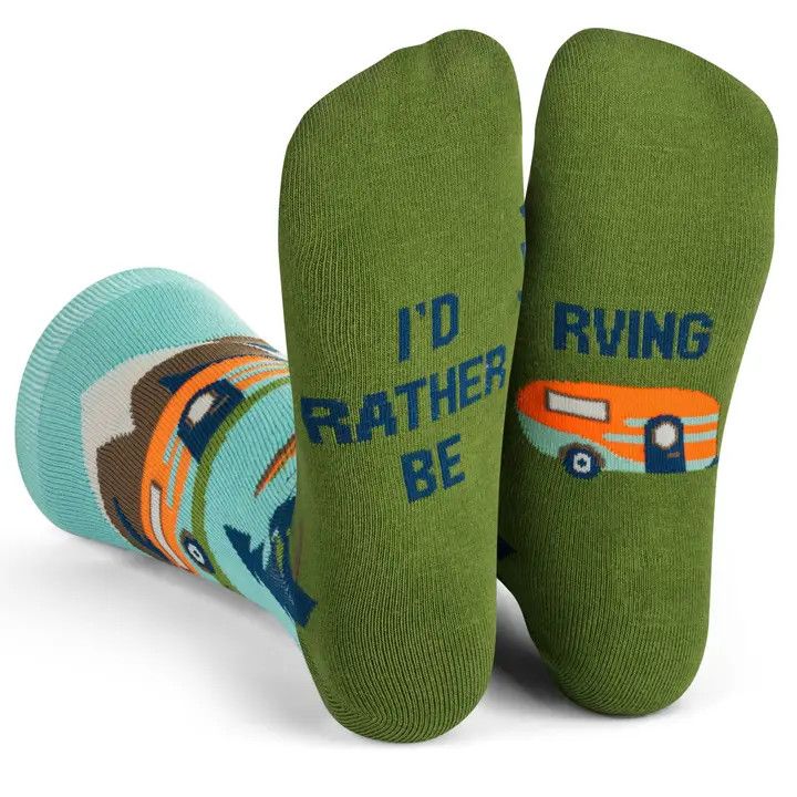 I'd Rather Be RVing Socks | Lavley