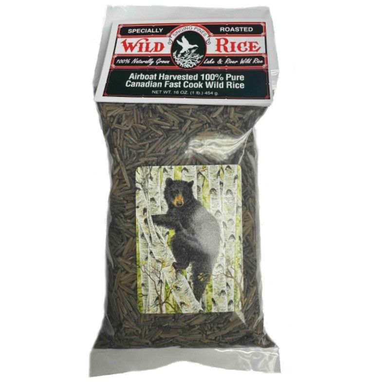Canadian Airboat Harvested 100% Pure Fast Cook Wild Rice | Wild Country Maple