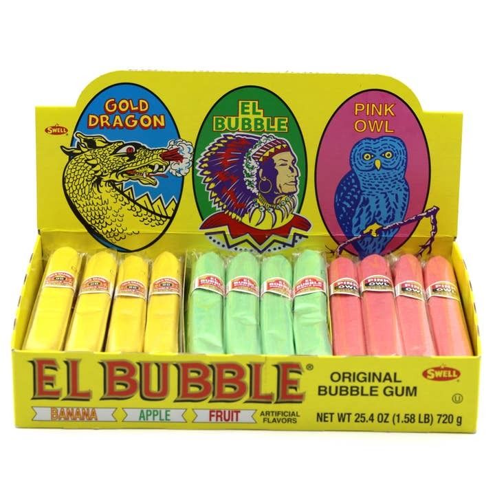 El Bubble Assorted Bubble Gum Cigar