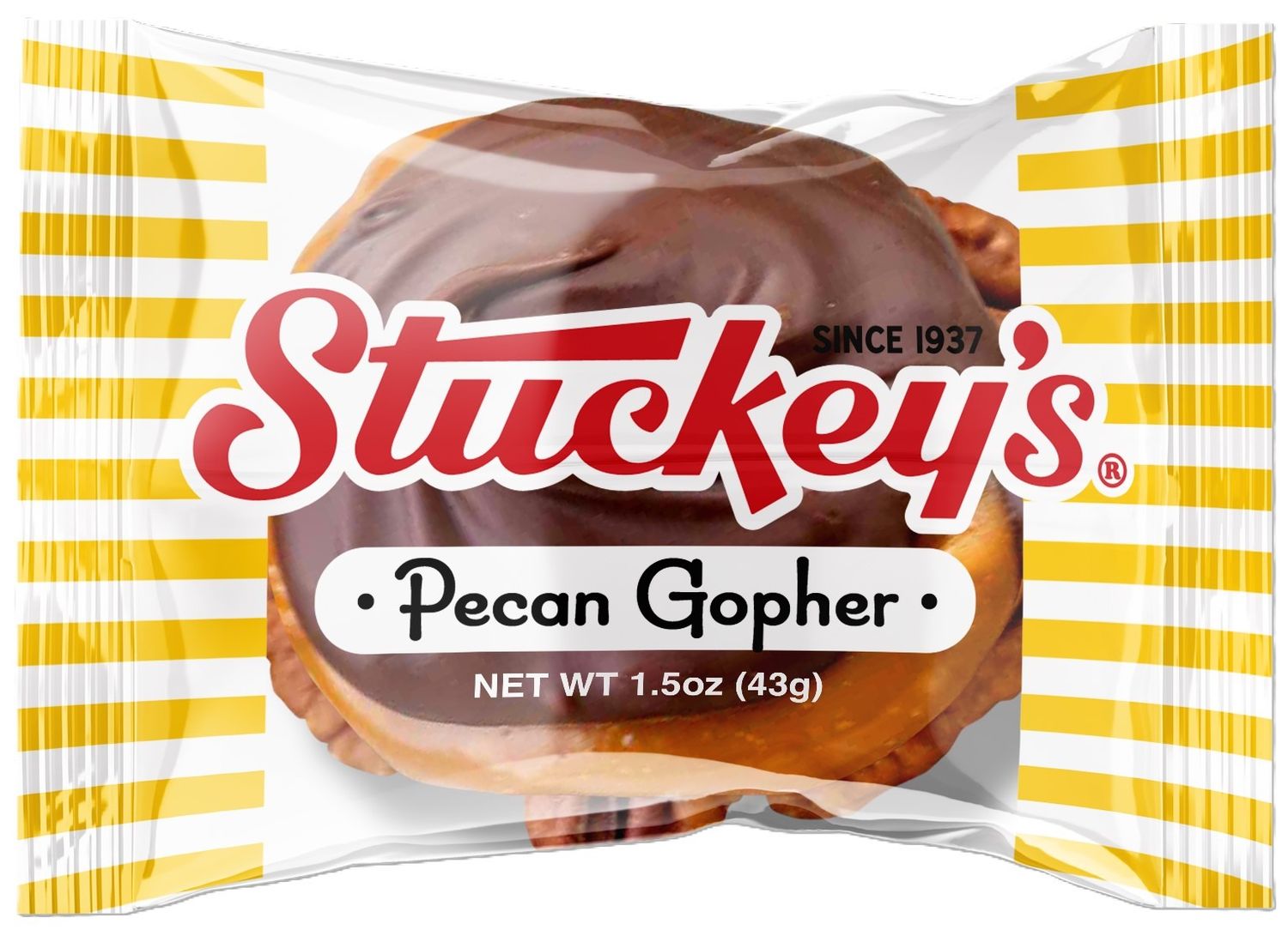 Stuckey's Pecan Gopher 1.5oz Milk Chocolate