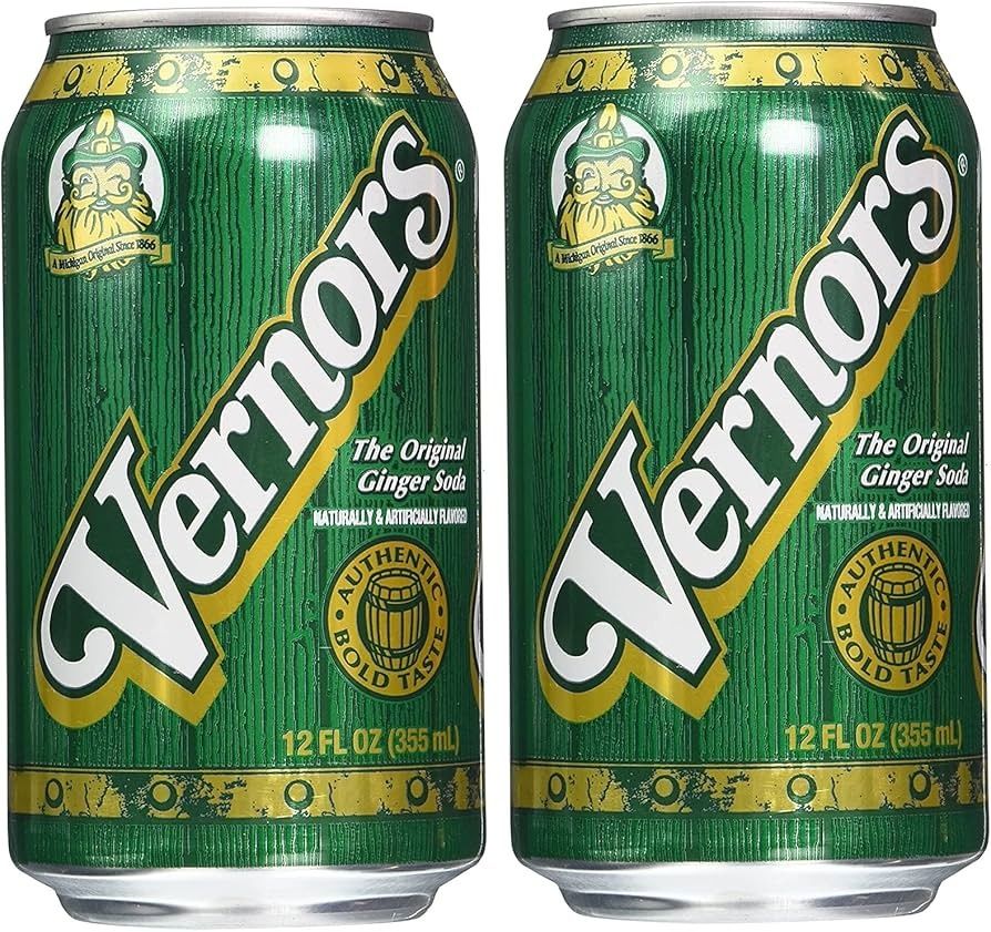 Vernors Ginger Ale Soda, 12oz