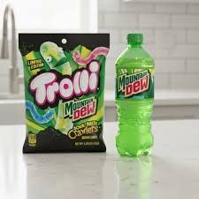 Trolli Mountain Dew Limited Edition Sour Brite Crawlers 4.25oz