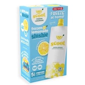 Scoot Frozen Lemonade Slushie 3oz Pouch