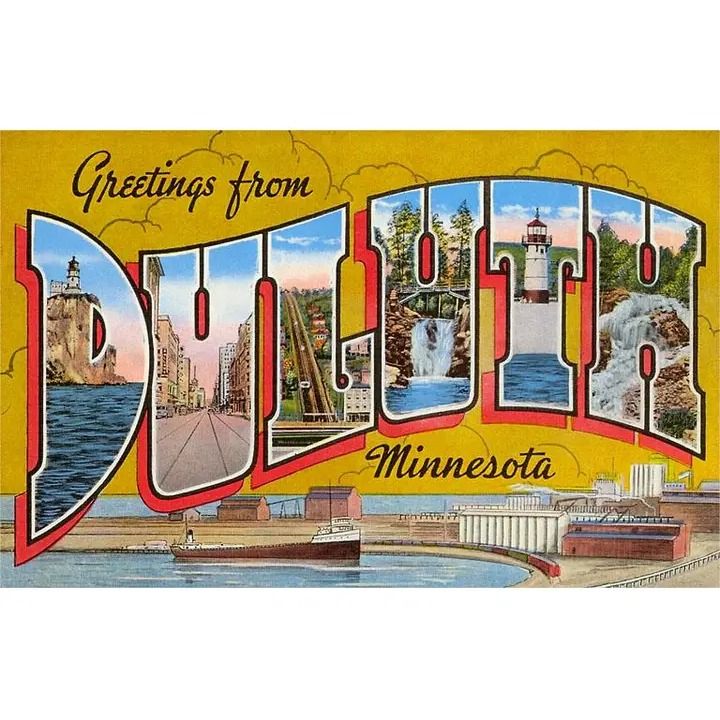 Postcard MN-207 Greetings from Duluth
