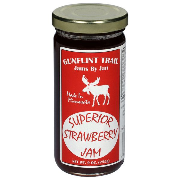 Gunflint Trail Jam, Superior Strawberry Jam | Jams By Jan