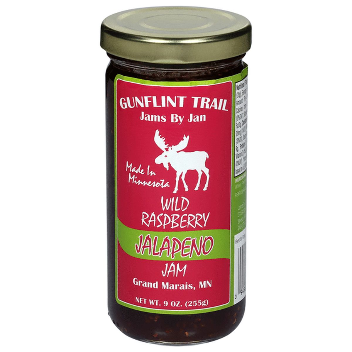 Gunflint Trail Jam, Wild Raspberry Jalapeno | Jams By Jan