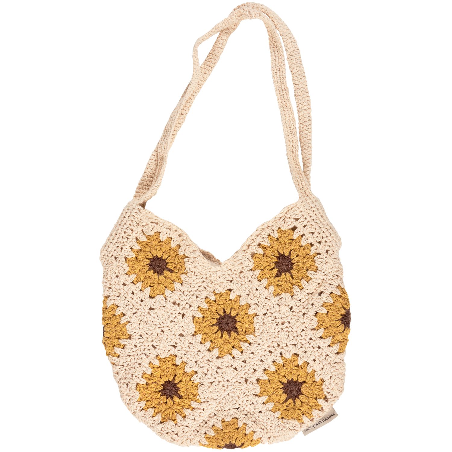 Crochet Sunflower Tote | Primitives by Kathy